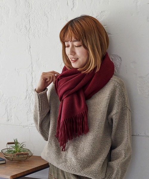 VitaFelice（ヴィータフェリーチェ） マフラー ストール ソフトタッチ