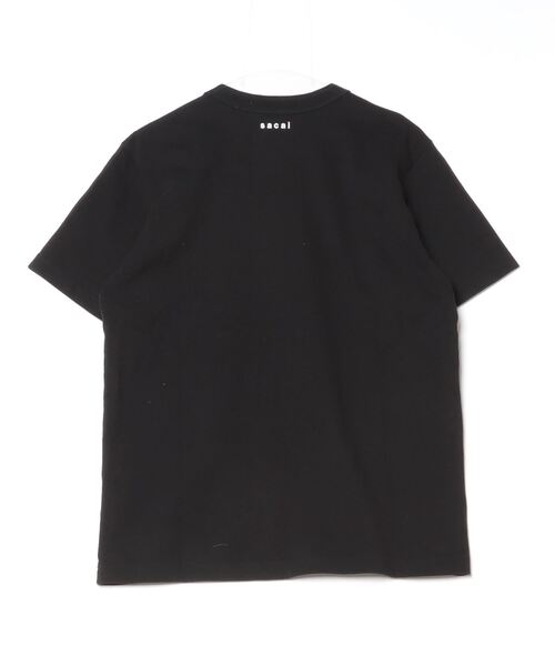sacai（サカイ） Graphic Embroidery T-Shirt 半袖Tシャツ 2 ブラック