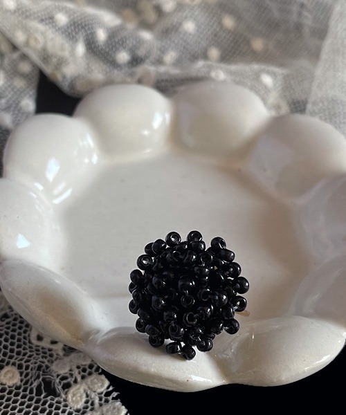 アンティーク ビーズ ヘッドドレス アート作品 フランス ブロカント