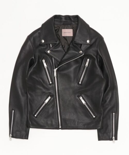 BEAMS LIGHTS（ビームス ライツ） ライダースジャケット S ブラック