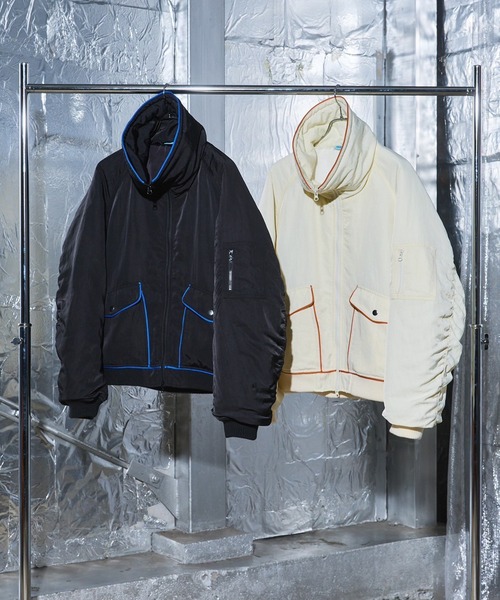 a2o ブルゾン アウター 「a2o」パイピングバギーブルゾン メンズ