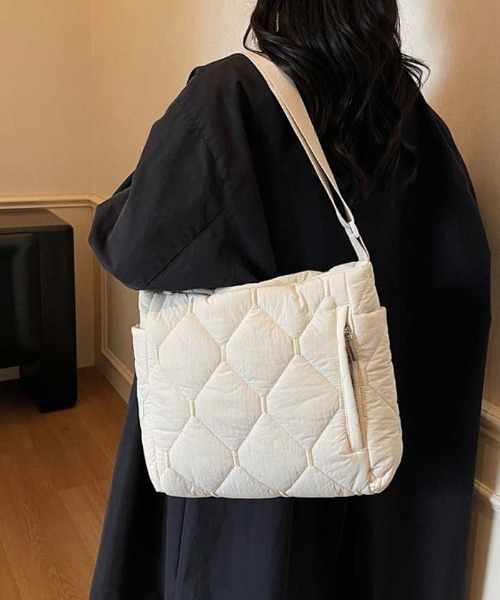 ショルダーバッグ バッグ キルティングショルダーバッグ レディース