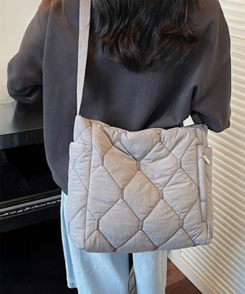 ショルダーバッグ バッグ キルティングショルダーバッグ レディース