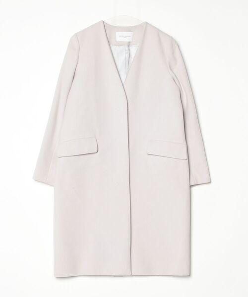 UNITED ARROWS（ユナイテッドアローズ） ノーカラーコート 36 グレー