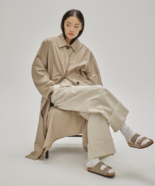 TODAYFUL 「TODAYFUL」 ステンカラーコート 38inch インディゴブルー