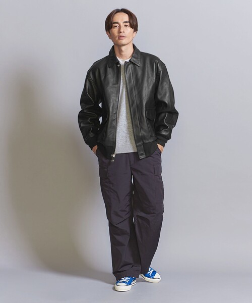 BEAUTY&YOUTH【別注】 ＜Schott＞ A2 ジャケット 【別注】 ＜Schott