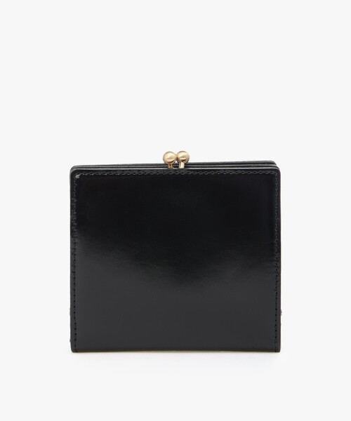 agnes b.（アニエスベー） 財布 ガラスレザー 二つ折り ウォレット