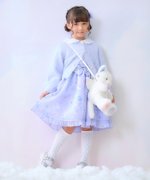 mezzo piano ショルダー ショルダーバッグ ねこ・くま ぬいぐるみ