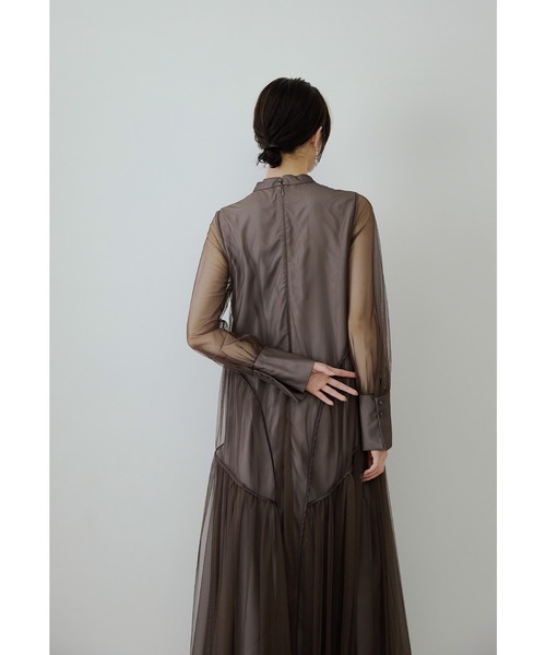 niana（ニアナ） ドレス チュールパイピングAラインドレス マタニティ