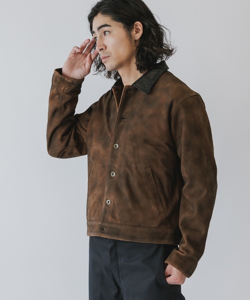 Schott スエードジャケット Schott N.Y.C 革ジャン ライダース Schott