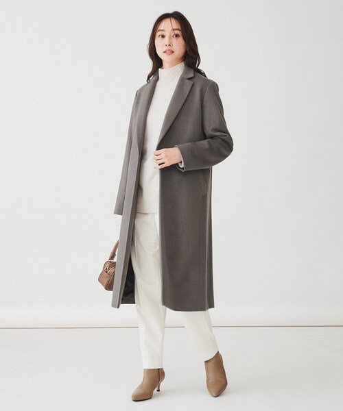 UNTITLED（アンタイトル） コート チェスターコート 「日本製」ウール