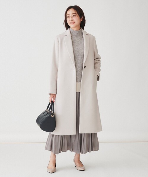 UNTITLED（アンタイトル） コート チェスターコート 「日本製」ウール