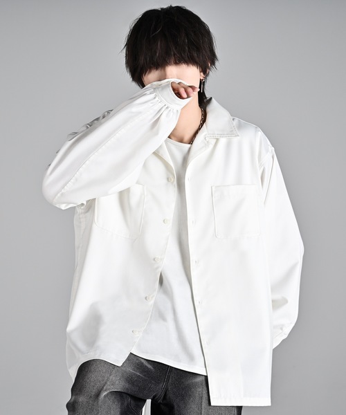 Ado ポップアップストア オープンカラーシャツ Lサイズ Ado 5周年