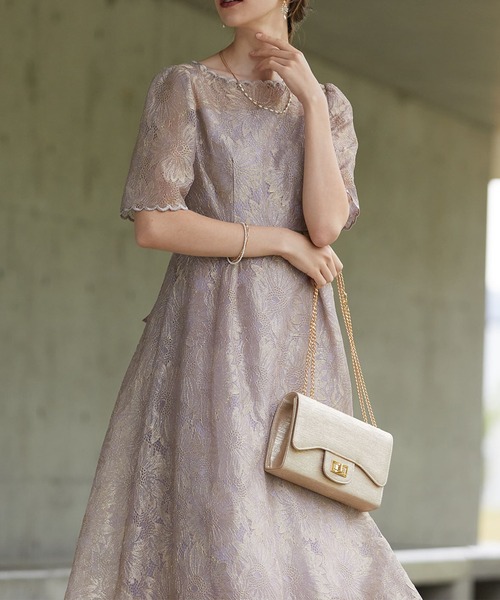 Dorry Doll（ドリードール） ドレス ゴールドヴィンテージレース