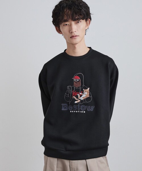 tk.TAKEO KIKUCHI（ティーケータケオキクチ） トレーナー スウェット