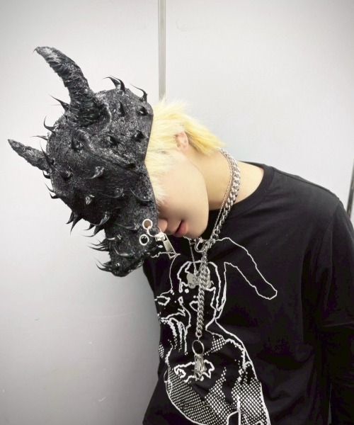 UNIZ キャップ 帽子 「UNIZ」Demon Venom Cap / 「ユニズ」ツノ付き