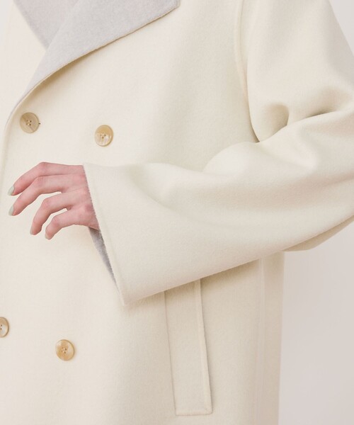 GALERIE VIE（ギャルリー ヴィー） ノーカラーコート コート ダブル