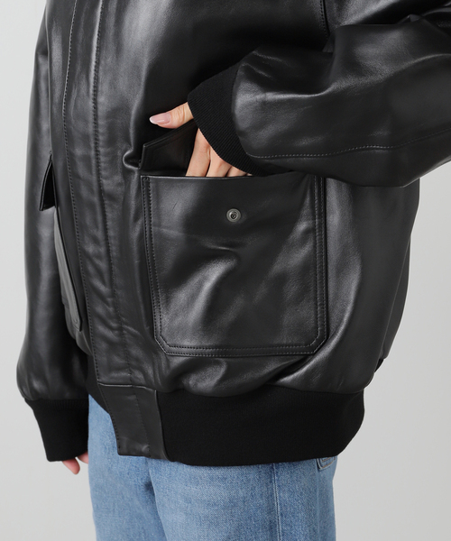 FRAMeWORK（フレームワーク） レザージャケット ライダース LOEFF