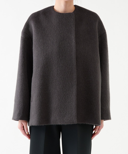 martinique（マルティニーク） ノーカラーコート コート ノーカラー