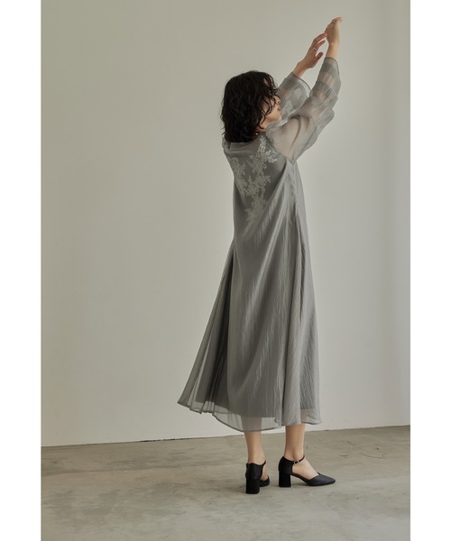 niana（ニアナ） ドレス シアーAラインワンピース 結婚式 パーティー