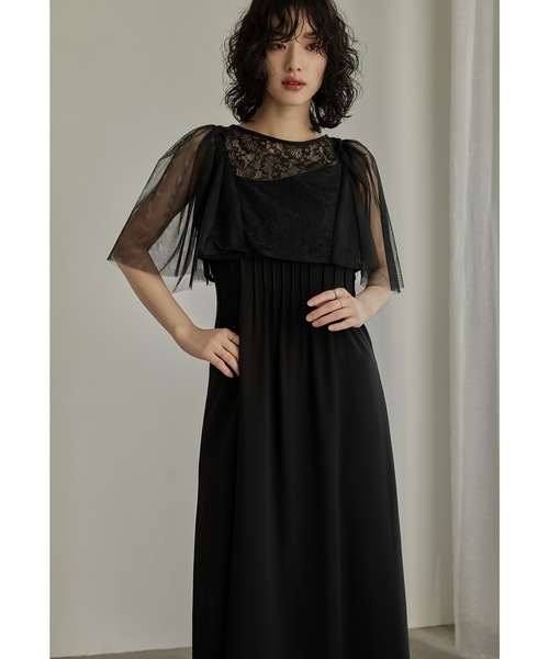 niana（ニアナ） ドレス 2wayパフチュールドレス ボレロセット キャミ