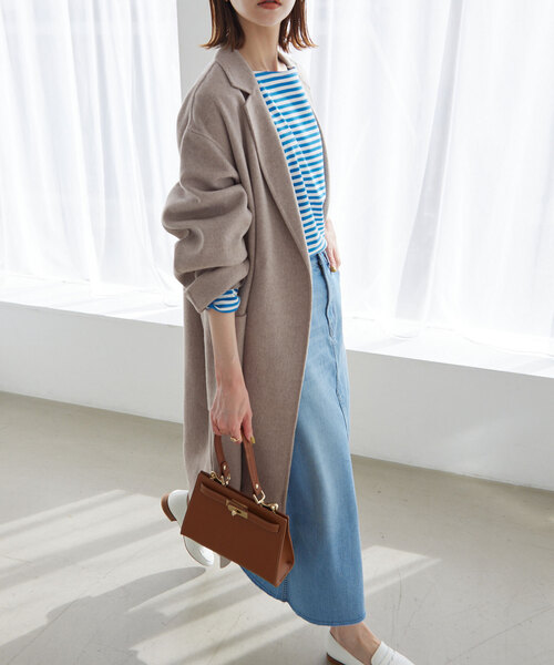 SLOBE IENA（スローブイエナ） コート チェスターコート HAMILTON WOOL