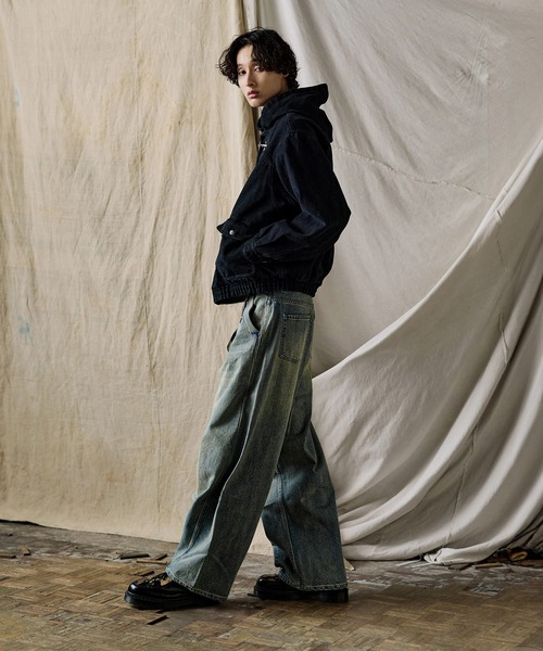 Bleme パーカー ヴィンテージライク ヘビーウェイト ファイヤーマン