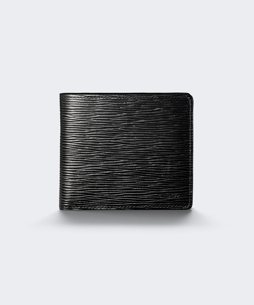 aniary（アニアリ） 財布 二つ折り財布（ウェーブレザー） メンズ