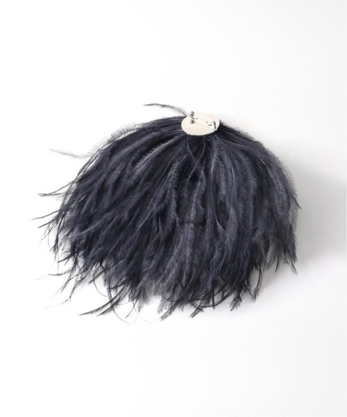 VERMEIL par iena（ヴェルメイユパーイエナ） ブローチ オーストリッチ