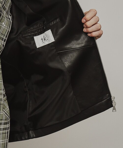 tk.TAKEO KIKUCHI（ティーケータケオキクチ） 革ジャン ライダース
