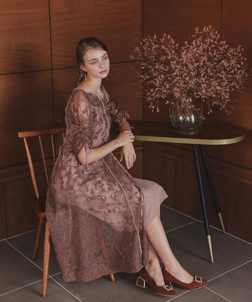 Dorry Doll（ドリードール） ドレス エンブロイダリーレイヤードドレス