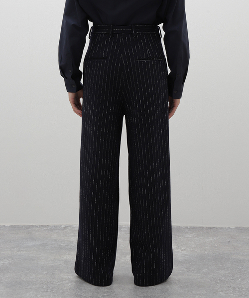 m's braque エムズブラック 未使用 キュプラ レーヨン ワイド パンツ