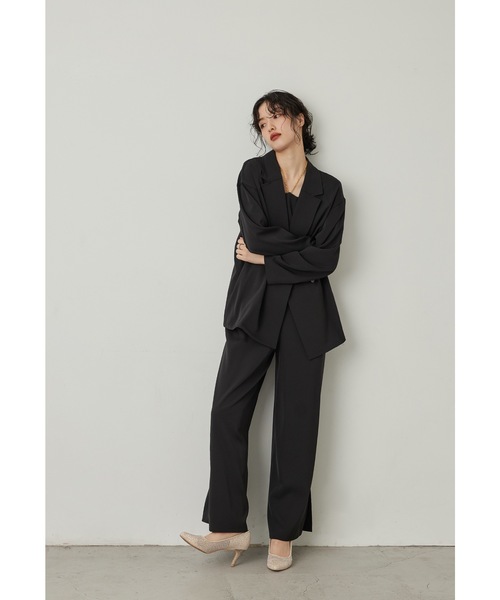 niana（ニアナ） パンツドレス プラクティカルセットアップ 2点セット