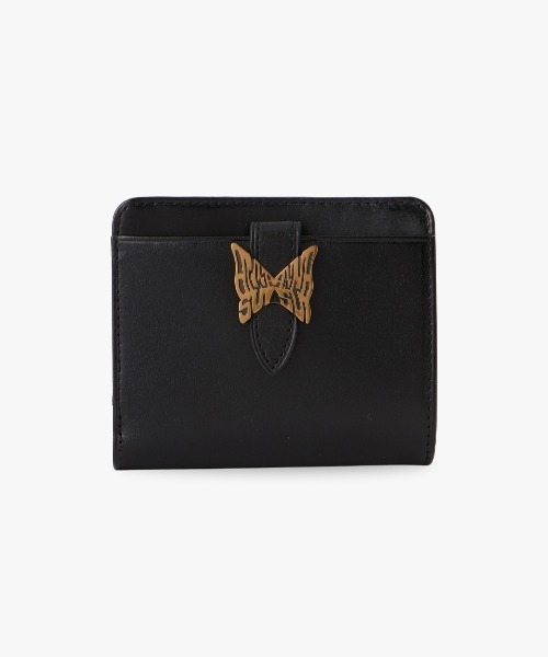 ANNA SUI（アナスイ） 財布 バタフライロゴ Lファスナー二つ折り財布