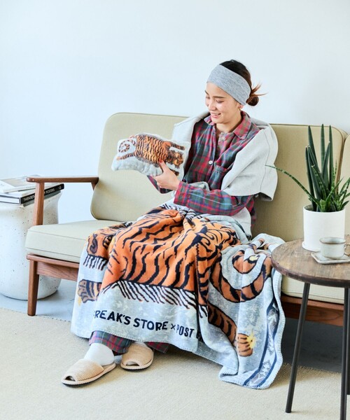 POST GENERAL ブランケット × FREAK'S STORE/ポストジェネラル