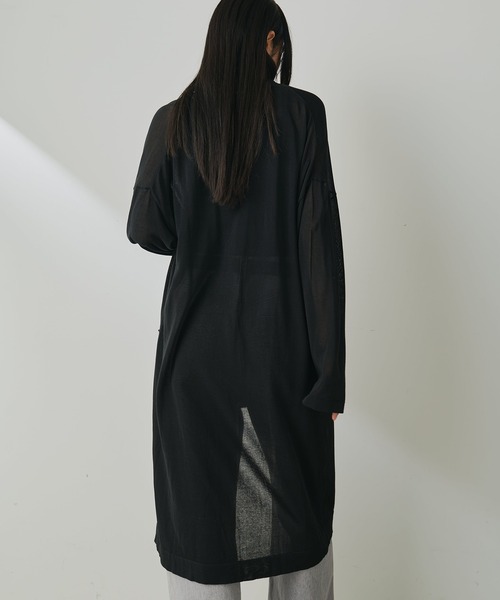 Whim Gazette（ウィム ガゼット） カーディガン ハイゲージテンジク