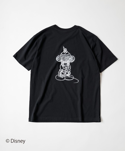 Disney（ディズニー） tシャツ MICKEY MOUSE/DRAWING OS T-SHIRT