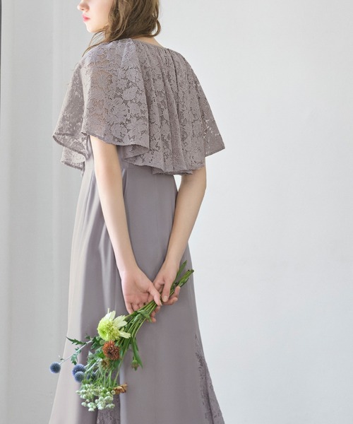 GIRL DRESS FOR NOW ドレス 「3WAY 着回しを楽しめる」花柄レース