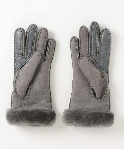 UGG Australia（アグオーストラリア） 「UGG」 手袋 18cm グレー