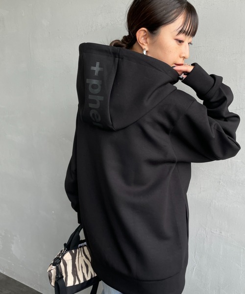 phenix（プラスフェニックス） パーカー 別注 ダンボールニット フード