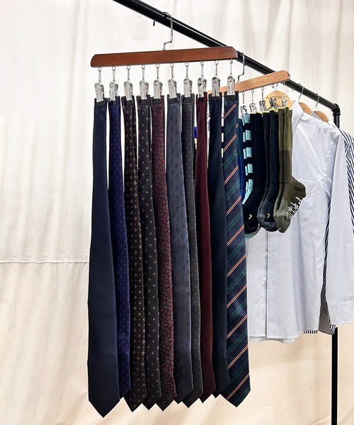 CALIFORNIA OUTFITTERS 収納 3-2A9 木製 フックハンガー 10ピンチ