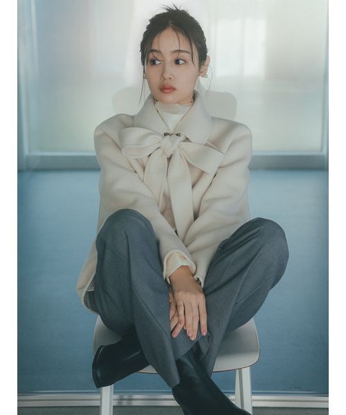 SNIDEL（スナイデル） ジャケット テーラードジャケット リバーリボン