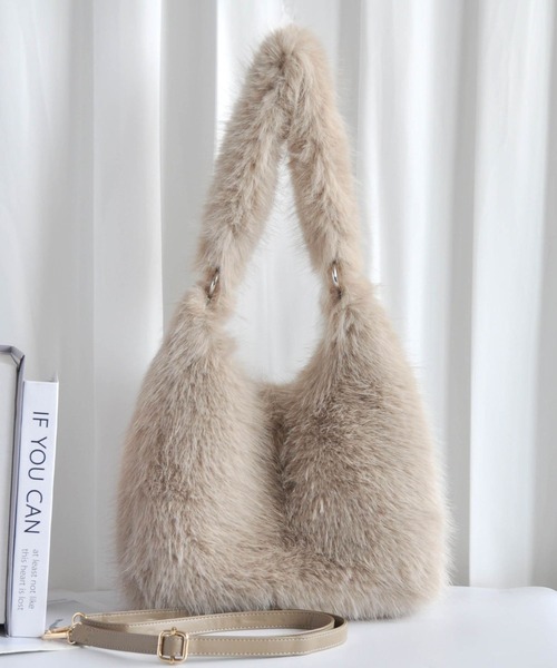 suppli mohh（サプリモー） ショルダーバッグ バッグ フェイクファー