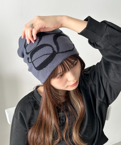 ShowMinorSavage SMS ジャガードビーニー ニット帽 ShowMinorSavage