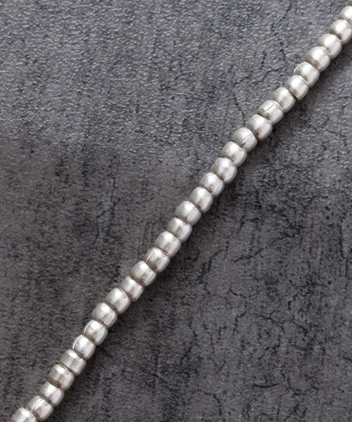 Indian Jewelry ネックレス シルバービーズネックレス / Thai Silver