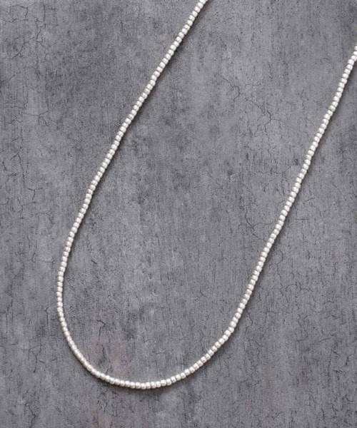 Indian Jewelry ネックレス シルバービーズネックレス / Thai Silver