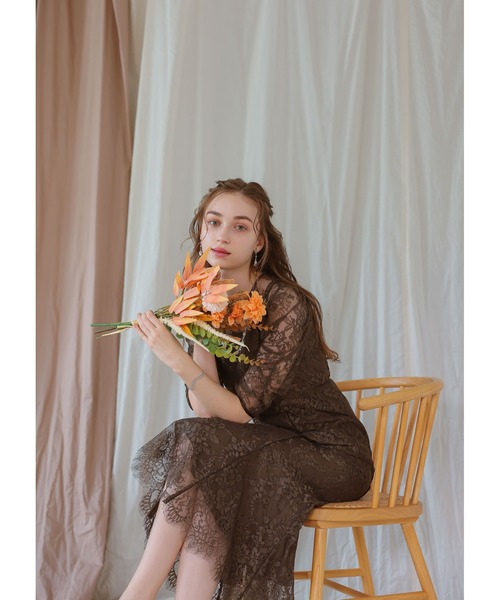 Dorry Doll（ドリードール） ドレス フラワーエアリーレースドレス結婚