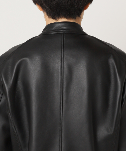 EDIFICE（エディフィス） 革ジャン ライダース ナッパレザー シングル