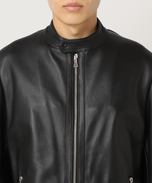 EDIFICE（エディフィス） 革ジャン ライダース ナッパレザー シングル