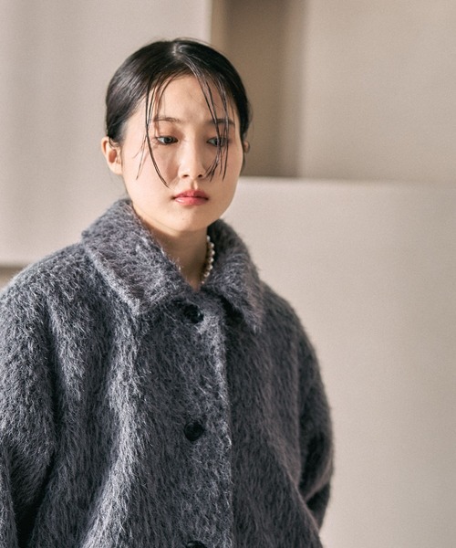 LEPSIM（レプシィム） コート アウター シャギーミドルコート 612813